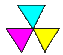 Cyan Yellow and Magenta